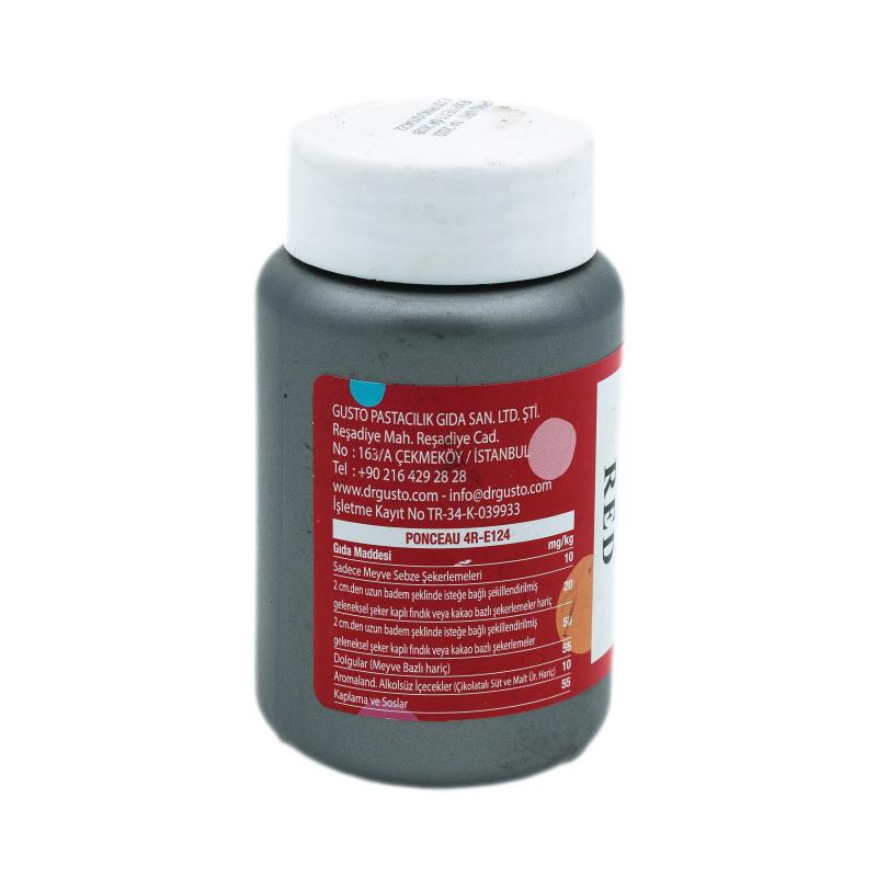 Dr Gusto Red Colorant Pudra Hidrosolubil 75g CapriceSHOP