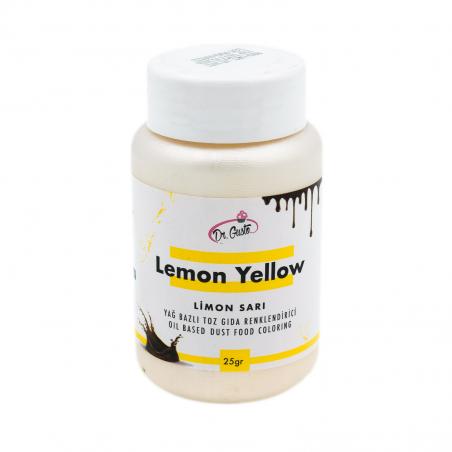 Dr Gusto Lemon Yellow Colorant Pudra Liposolubil 25g CapriceSHOP