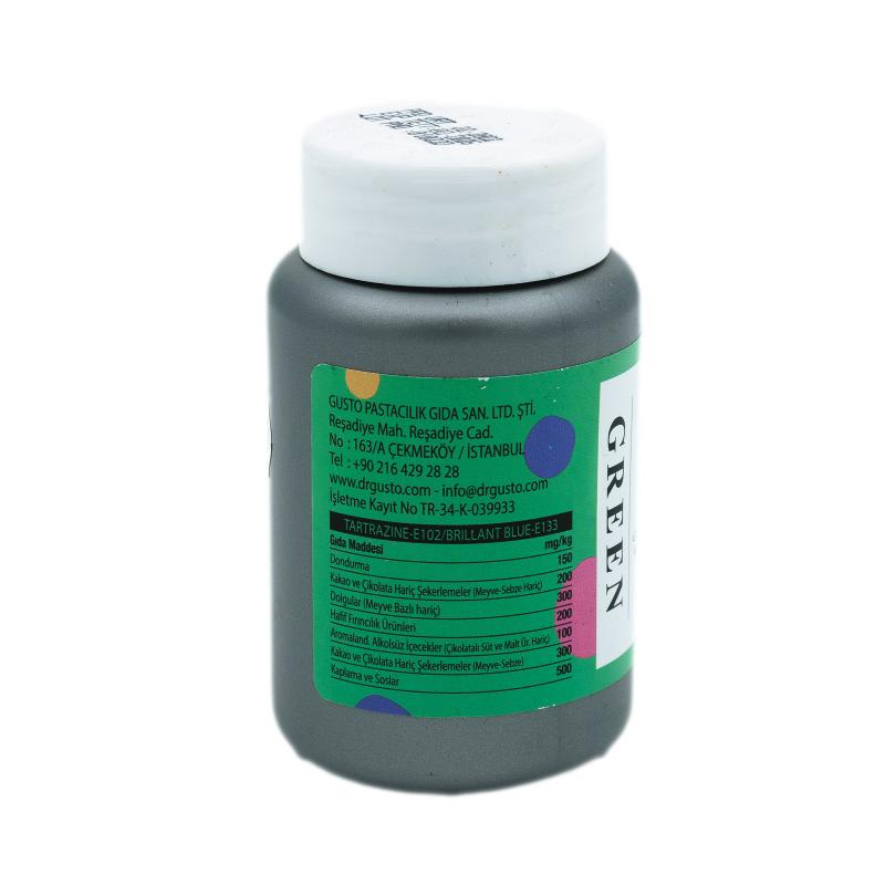 Dr Gusto Green Colorant Pudra Hidrosolubil 75g CapriceSHOP