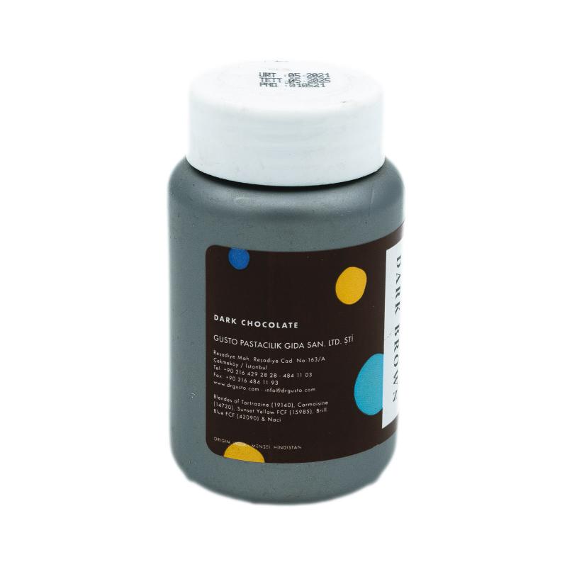 Dr Gusto Dark Brown Colorant Pudra Hidrosolubil 75g CapriceSHOP