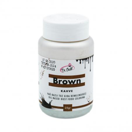 Dr Gusto Brown Colorant Pudra Liposolubil 25g CapriceSHOP