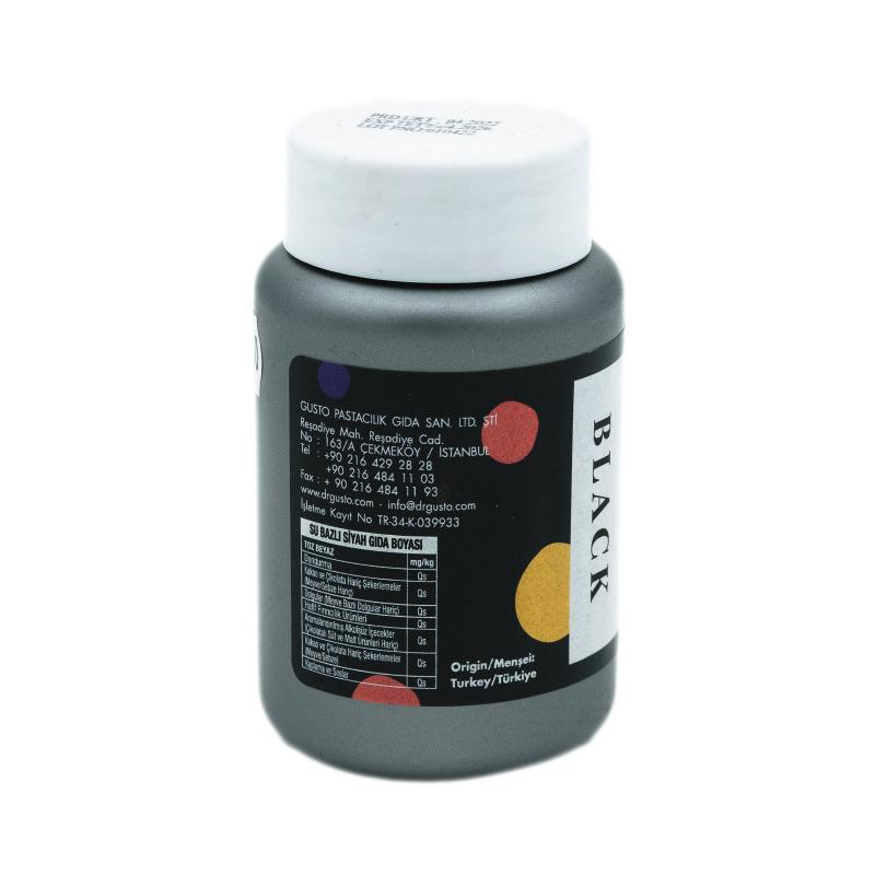 Dr Gusto Black Colorant Pudra Hidrosolubil 25g CapriceSHOP