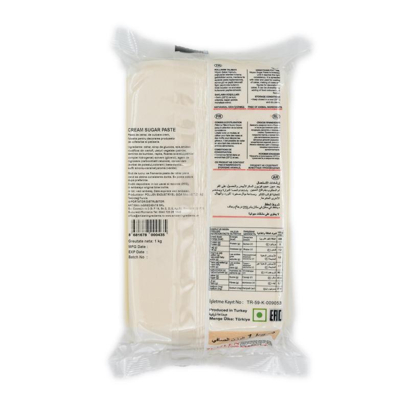 Pasta de Zahar Vizyon Crem 1kg CapriceSHOP