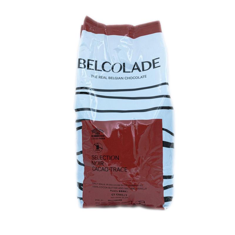 Ciocolata Belcolade Noir 1kg vrac CapriceSHOP