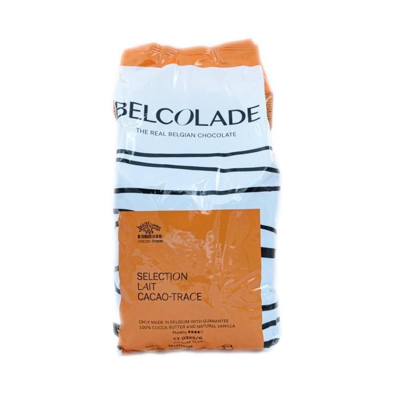 Ciocolata Belcolade Lait 1kg vrac CapriceSHOP