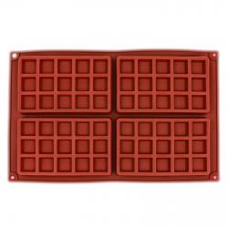 Forma Silicon Monoportie Floare Roz 60x60x30mm 24buc CapriceSHOP