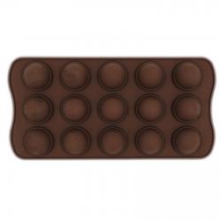 Forma Silicon 15 Praline Rotunde Ciocolata 30x30x20mm CapriceSHOP