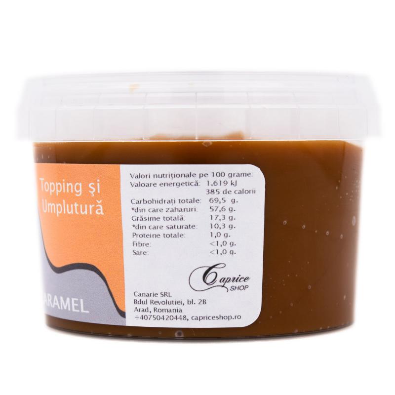 Topping si Umplutura Caramel CapriceShop 300g CapriceSHOP