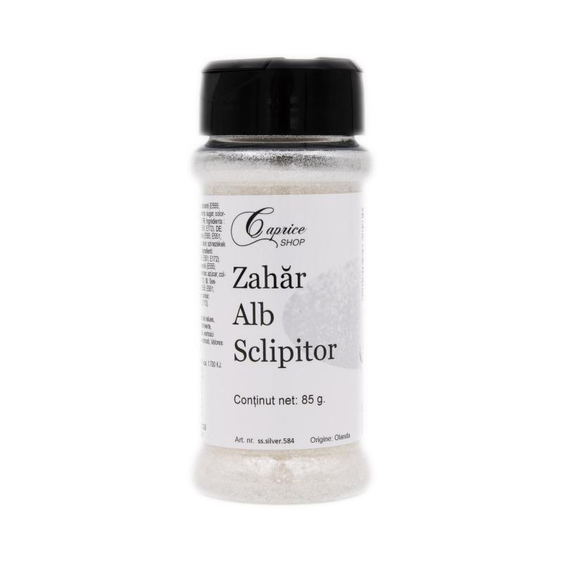 Zahar Sclipici Alb CapriceShop 85g CapriceSHOP