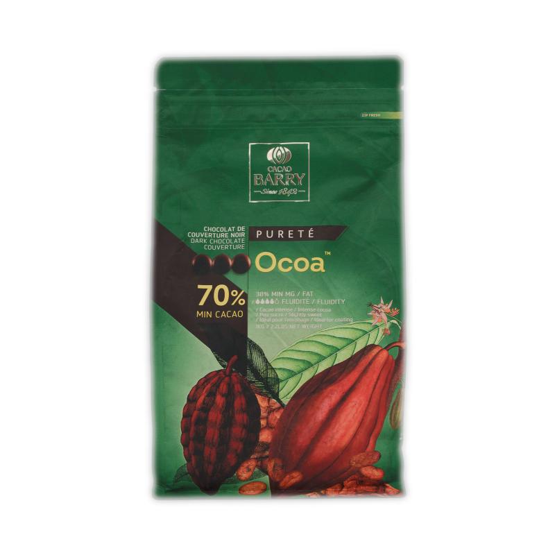 Ciocolata Neagra Barry Ocoa 70% 1kg CapriceSHOP