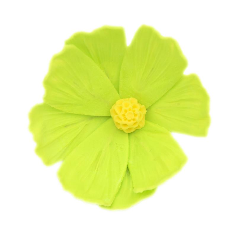 Figurina de Zahar Floare Cosmos Verde Lime 7cm CapriceSHOP