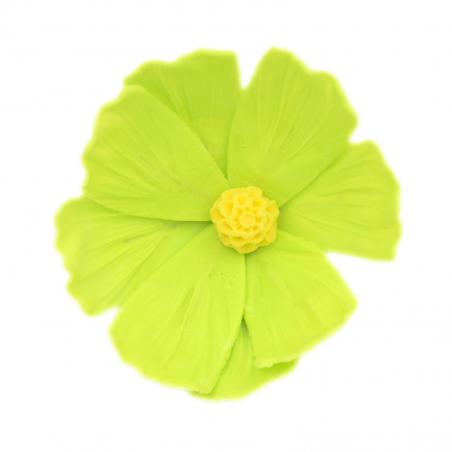 Figurina de Zahar Floare Cosmos Verde Lime 7cm CapriceSHOP