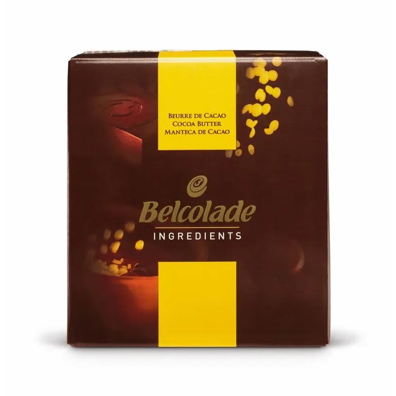 Unt de cacao pur de primă presă Belcolade Cocoa Butter Cacao-Trace 4kg CapriceSHOP