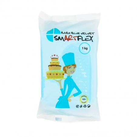 Pasta de Zahar Smartflex Baby Blue Velvet 1kg CapriceSHOP