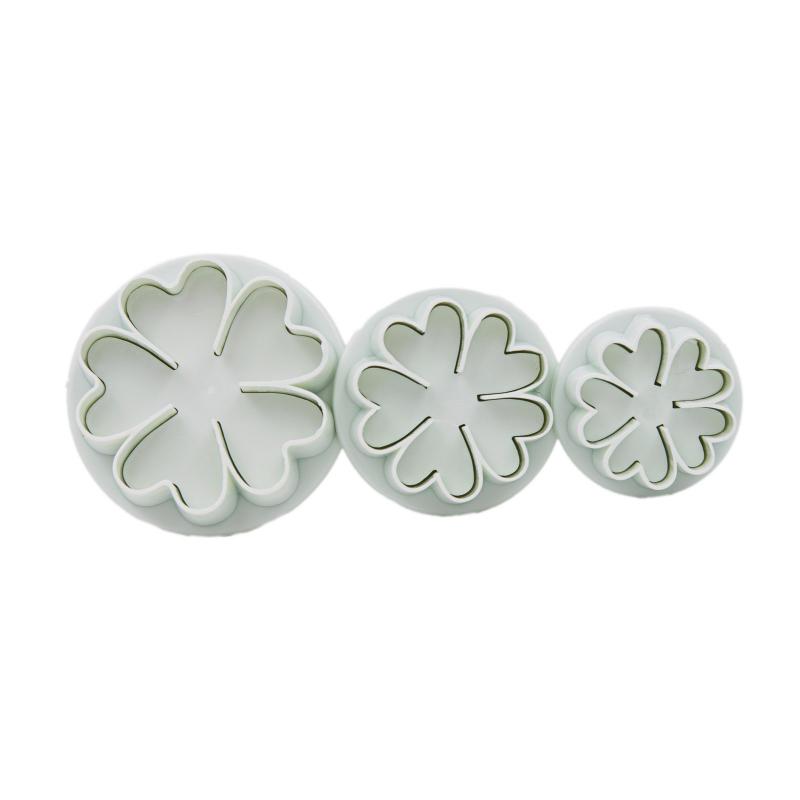 Decupator cu Ejector Flori 25-40mm 3buc CapriceSHOP