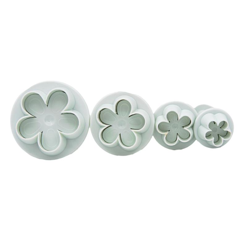 Decupator cu Ejector Flori 15-35mm 4buc CapriceSHOP