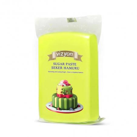 Pasta de Zahar Vizyon Verde Deschis 1kg CapriceSHOP