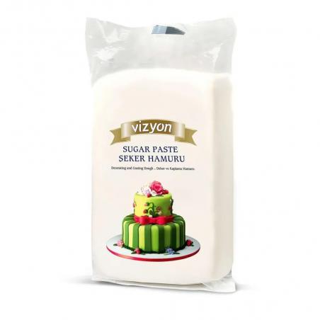 Pasta de Zahar Vizyon Alb 1kg CapriceSHOP