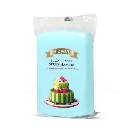 Pasta de Zahar Vizyon Albastru Deschis 1kg CapriceSHOP