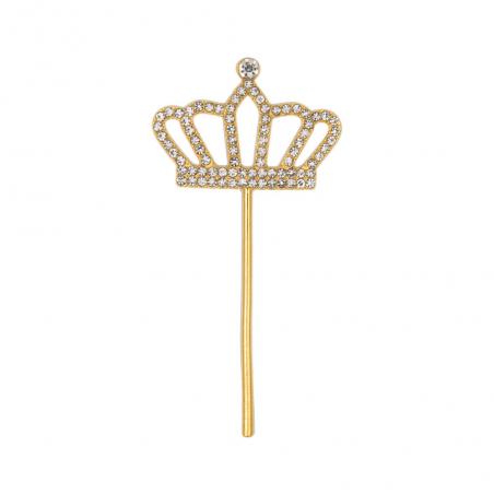 Topper Coronita Cu Cristale 10cm